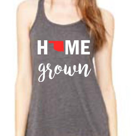 Home Grown Tank Top - State Pride Tank Top - Home Grown - State Tank Tops - State shirts - custom tank tops - cute tank tops - state pride