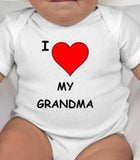 I love my grandpa or I love my grandma or tee - new grandpa gift - new grandma gift - new baby - pregnancy announcement - grandparents gifts