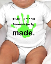 Fearfully and wonderfully made - christian baby gift - christian newborn gifts - newborn baby gifts - baby - sweet baby gifts - baby shower