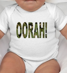 Oorah - Marine baby tee - Gift for marine dad - marine baby -marine mom -marine mommy -marine family - marine daddy -  marine gift - usmc
