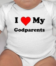 I Love My Godparents - Godparents Gift - Baptism gift - Godson gift - Goddaughter gift - Godparent gift ideas - cute Godparent gift - Godson