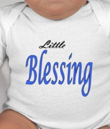 Little Blessing - Blessing - New Blessings - New baby - Newborn baby gift - Christian Baby Gift - Christian Clothing - Christian Shirts