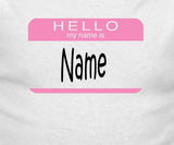 Hi My Name is Baby Bodysuit - newborn take home outfit - newborn photo prop - newborn girl take home outfit - newborn boy take home outfit