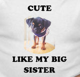 Big Sister Dog Shirt or Big Brother Dog Shirt