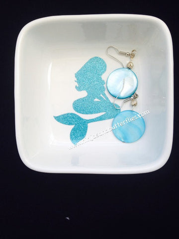 Jewelry Dish - Jewelry Holder - Mermaid Ring Dish - Personalized Ring Dish - Personalized Ring Holder - Mermaid Gifts - Mermaid Accessories