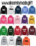 I Love Cheer Hoodie