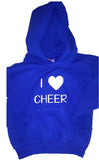 I Love Cheer Hoodie