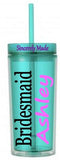 Personalized Tall Skinny Tumblers