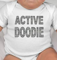 Active Doodie baby bodysuit