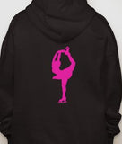 Ice Skating Hoodie - Ice Skating - Custom Hoodie - Personalized Hoodie - Personalized Hoodies - Monogrammed Hoodie - Ice Skating Gifts