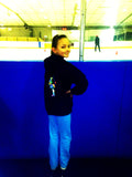 Ice Skating Hoodie - Ice Skating - Custom Hoodie - Personalized Hoodie - Personalized Hoodies - Monogrammed Hoodie - Ice Skating Gifts