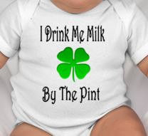 Shamrock Baby Bodysuit - St Patrick Day Baby Tee - St Patrick Day - Irish Baby - 4 Leaf Clover Baby Tee - Shamrock Baby Bodysuit - Irish