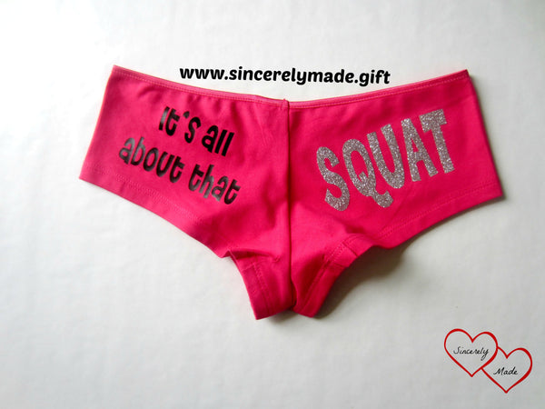 Squat Underwear - Squat Panties - Squat Gift - Squat Gifts - Squat - This is why I squat - Cute underwear - Cute panties - Work out gifts